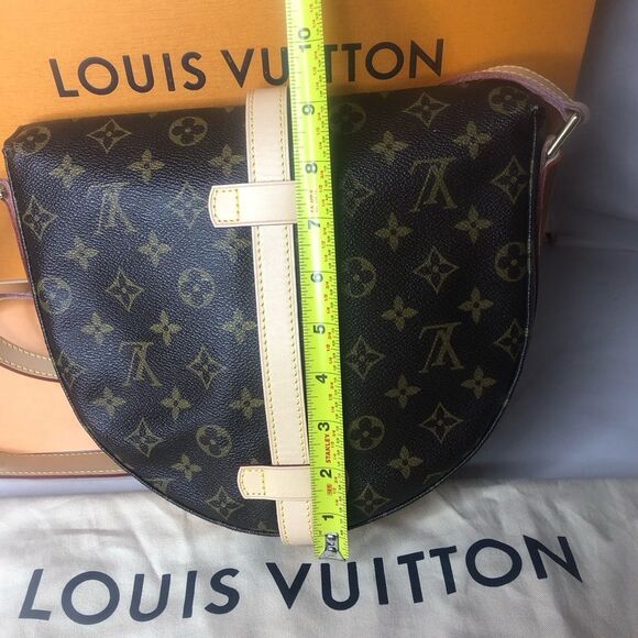 Authentic LOUIS VUITTON Chantilly GM Messenger Bag 871VI COA LV Dust Bag LV Box - Picture 4 of 16